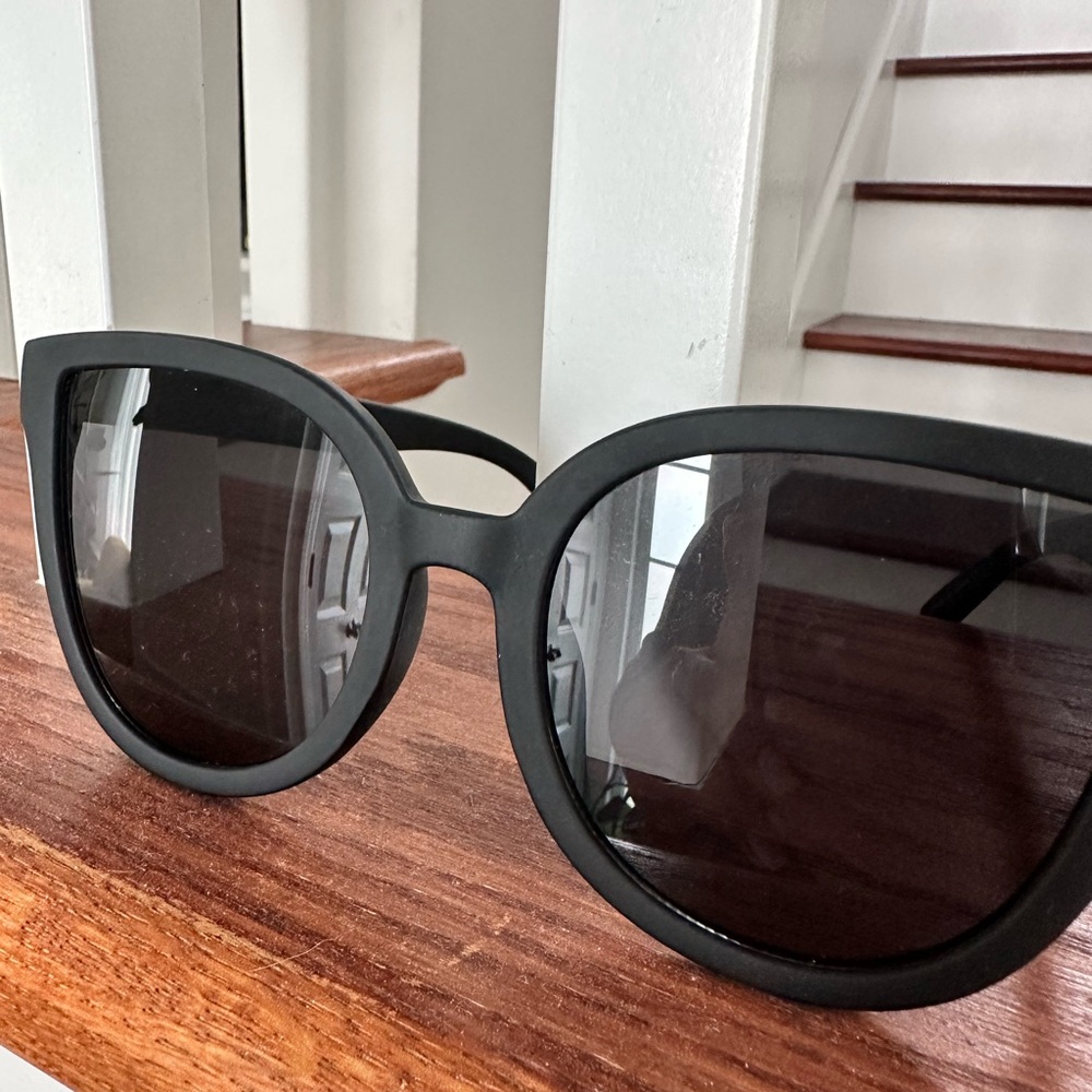Quay Australia Black Sunglasses with Dark Frame